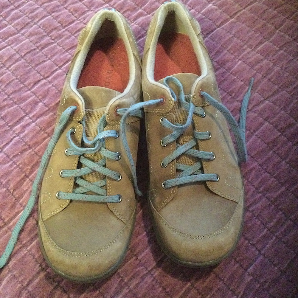 Aragon waterproof walking sneakers.
